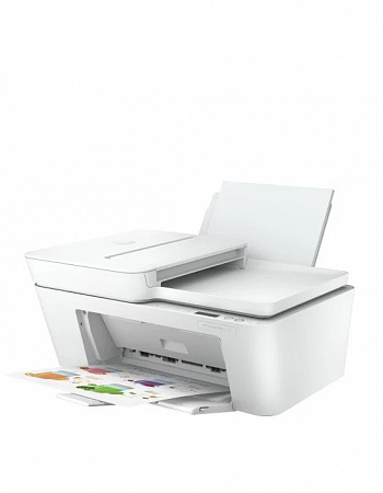 изображение МФУ HP DeskJet Plus 4120, белый 