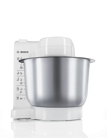 изображение Кухонный комбайн Bosch MUM4407, 500 Вт, белый/серебристый 