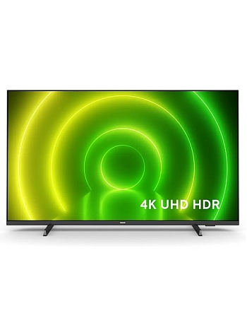 изображение Телевизор Philips 43PUS7406/60 2021 HDR, черный 