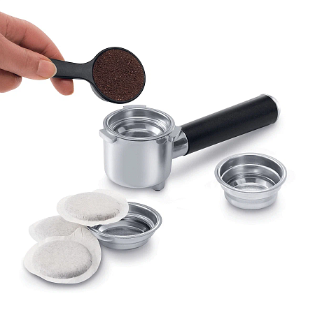 изображение Кофеварка рожковая DeLonghi Dedica EC 820.B 